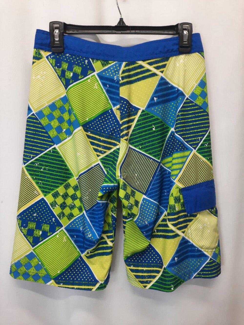 OP Ocean Pacific Boys Youth XL 14-16 Board Shorts Swim Trunks Geometric Beach - Picture 2 of 8
